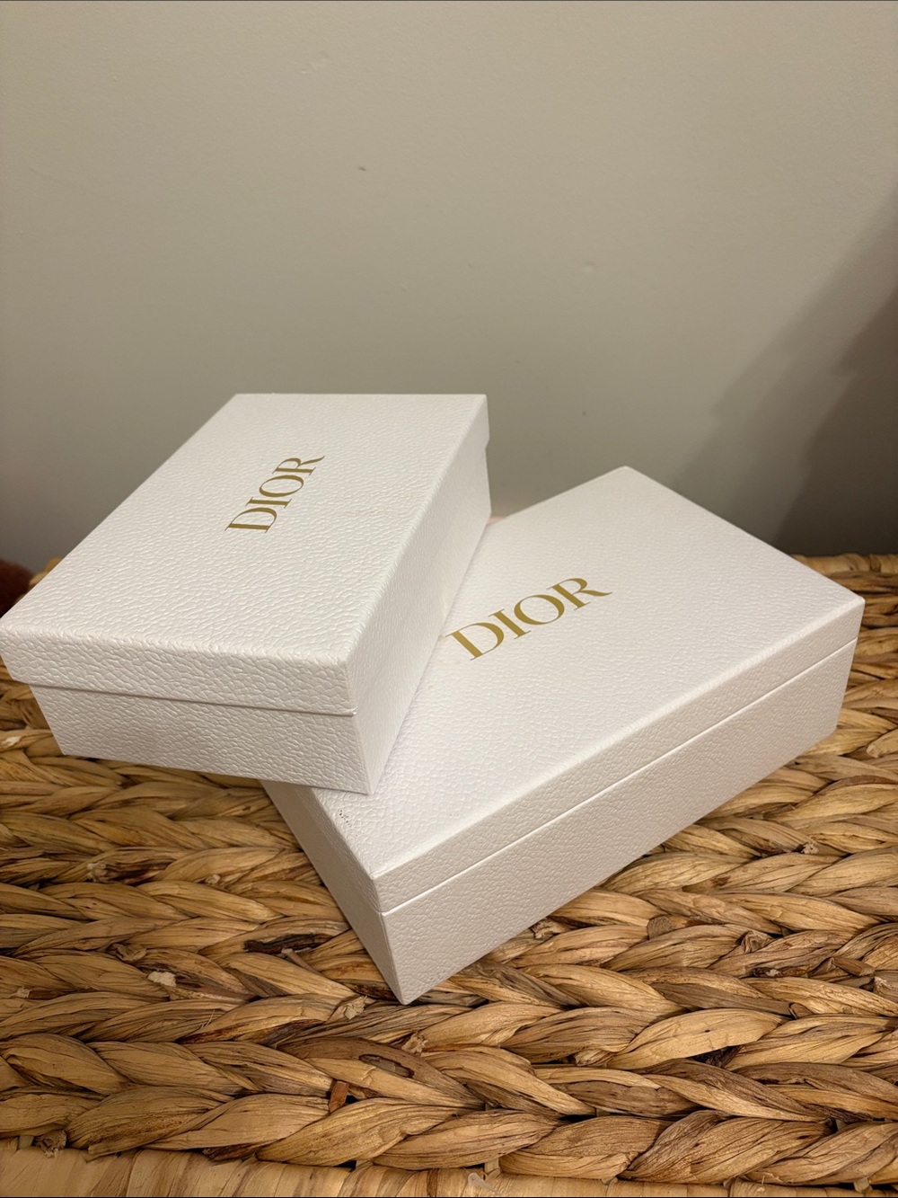 Dior 2 set of Empty boxes